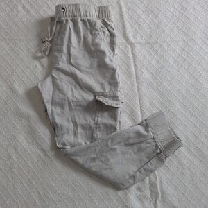 St. John's Bay Light Gray Cargo Pants